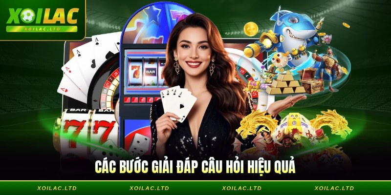 Các bước giải đáp câu hỏi hiệu quả