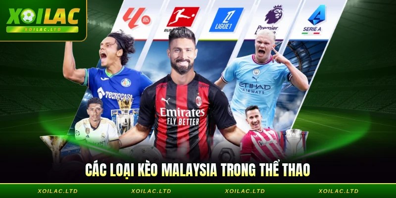 Các loại kèo Malaysia trong thể thao